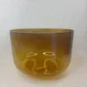 Golden Honey Quartz Crystal Singing Bowl | 12" C# Note | Grounding Frequencies | #2507