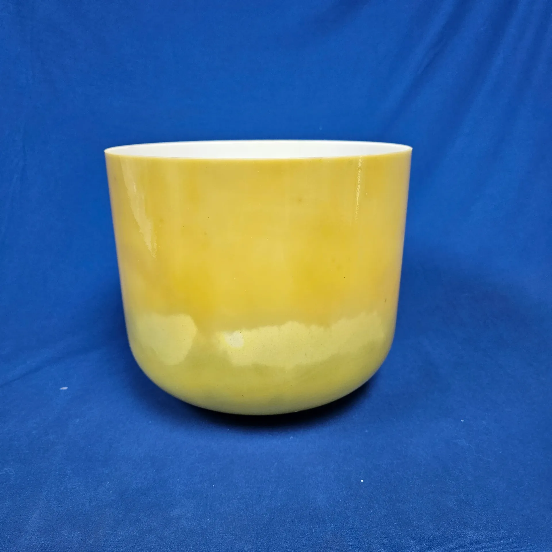 [#2536] Idaho Honey Infused Quartz Crystal Singing Bowl | 10" | 3A-19 | 217 Hz