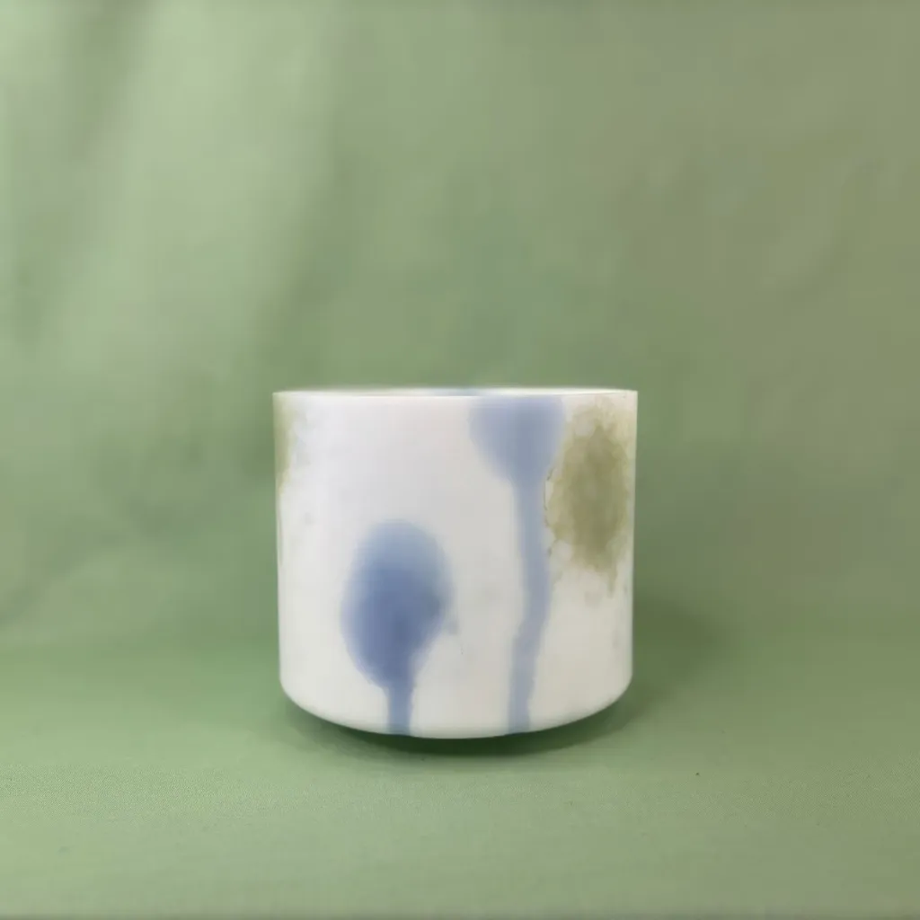 [2203] CFC Spray Quartz Crystal Singing Bowl | 6.5" G# Note (+33) | C=528 Tuning | #2203