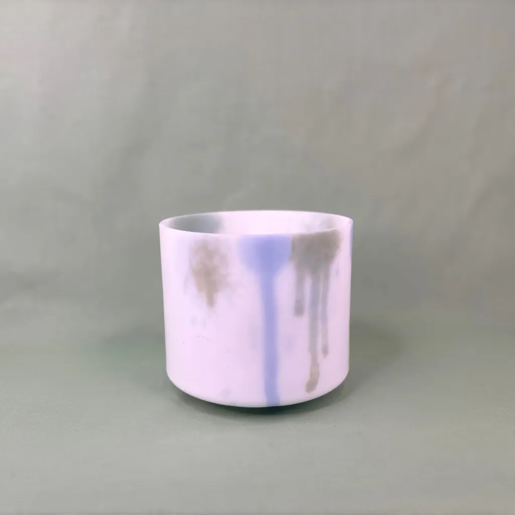 CFC Spray Quartz Crystal Singing Bowl | 6.5" G# Note (-28) | A=432 Tuning | #2233