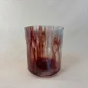 [#2414] 6.5" Dragon's Blood Tree Resin Infused Quartz Crystal Singing Bowl | 4E+10 | 332 Hz