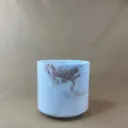 Dragon's Blood, Sacred Geometry Tea Quartz Crystal Singing Bowl | 6.5" G# Note | Uplift Frequencies | #2469