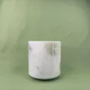 Dragon's Blood, Sacred Geometry Tea Quartz Crystal Singing Bowl | 6.5" G# Note (-29) | Grounding Frequencies | #2472