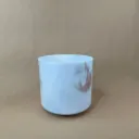 Dragon's Blood, Sacred Geometry Tea Quartz Crystal Singing Bowl | 6.5" G Note | Grounding Frequencies | #2473