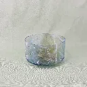 Sacred Geometry Tea Quartz Crystal Singing Bowl | 6.5" G# Note | A=432 Tuning | #2490