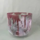 [#2520] 10" Dragon's Blood Tree Resin Infused Quartz Crystal Singing Bowl | 3F#+37 | 189 Hz