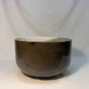 [#2557] 10" Trace Minerals Infused Quartz Crystal Singing Bowl | 3F#-30 | 181 Hz