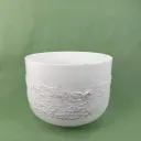 Pure Epsom Salt Quartz Crystal Singing Bowl | 10" A Note (-11) | Grounding Frequencies | #2564