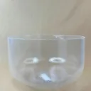 Clear Quartz Crystal Singing Bowl | 12" G Note | Uplift Frequencies | #2571