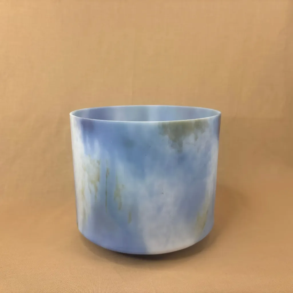 [2603] CFC Spray Quartz Crystal Singing Bowl | 8" C# Note (-5) | Concert Pitch | #2603