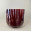 Dragon's Blood Tree Resin Quartz Crystal Singing Bowl | 10" G Note | C=528 Tuning | #2620