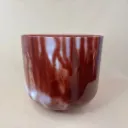 Dragon's Blood Tree Resin Quartz Crystal Singing Bowl | 10" G Note | Concert Pitch | #2622