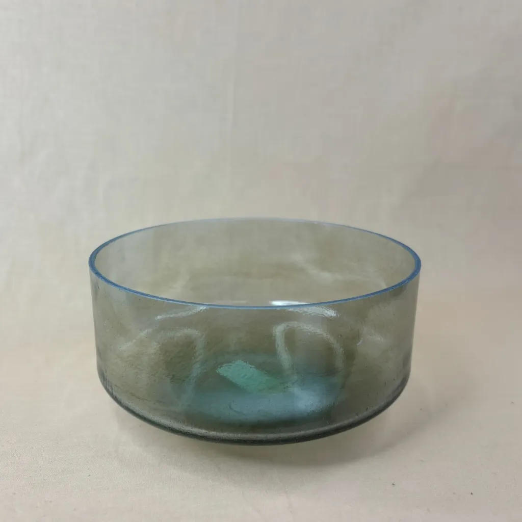 CFC Tea Quartz Crystal Singing Bowl | 9" G# Note (-49) | Grounding Frequencies | #2639
