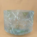 Sacred Geometry Tea Quartz Crystal Singing Bowl | 9" D Note (+38) | C=528 Tuning | #2643