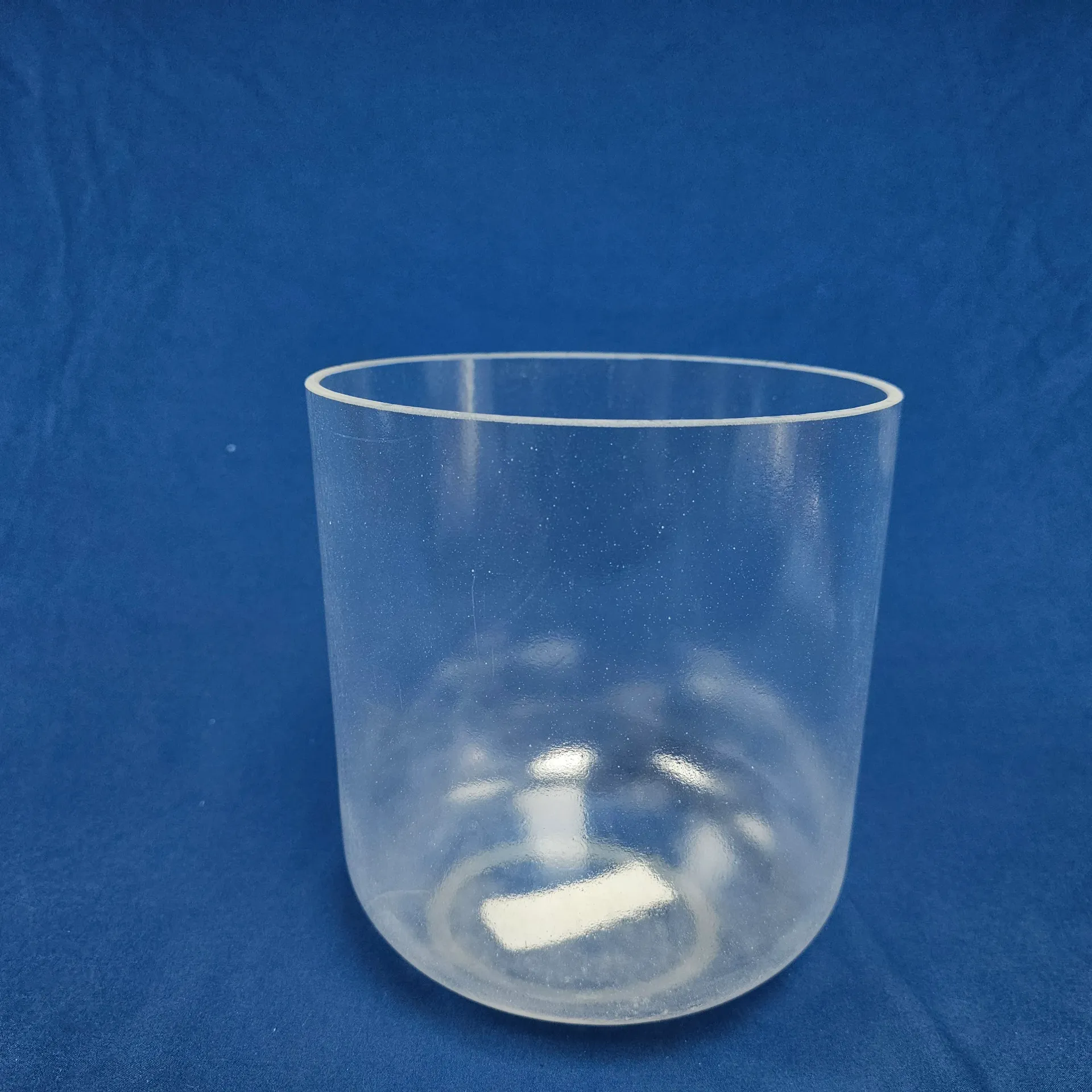 [#2666] 6.5" Clear Quartz Crystal Singing Bowl | 4G#+2 | 416 Hz