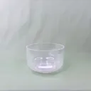 Clear Quartz Crystal Singing Bowl | 6.5" A Note (+42) | Uplift Frequencies | #2668