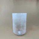 Clear Quartz Crystal Singing Bowl | 6.5" D Note (+47) | Uplift Frequencies | #2672