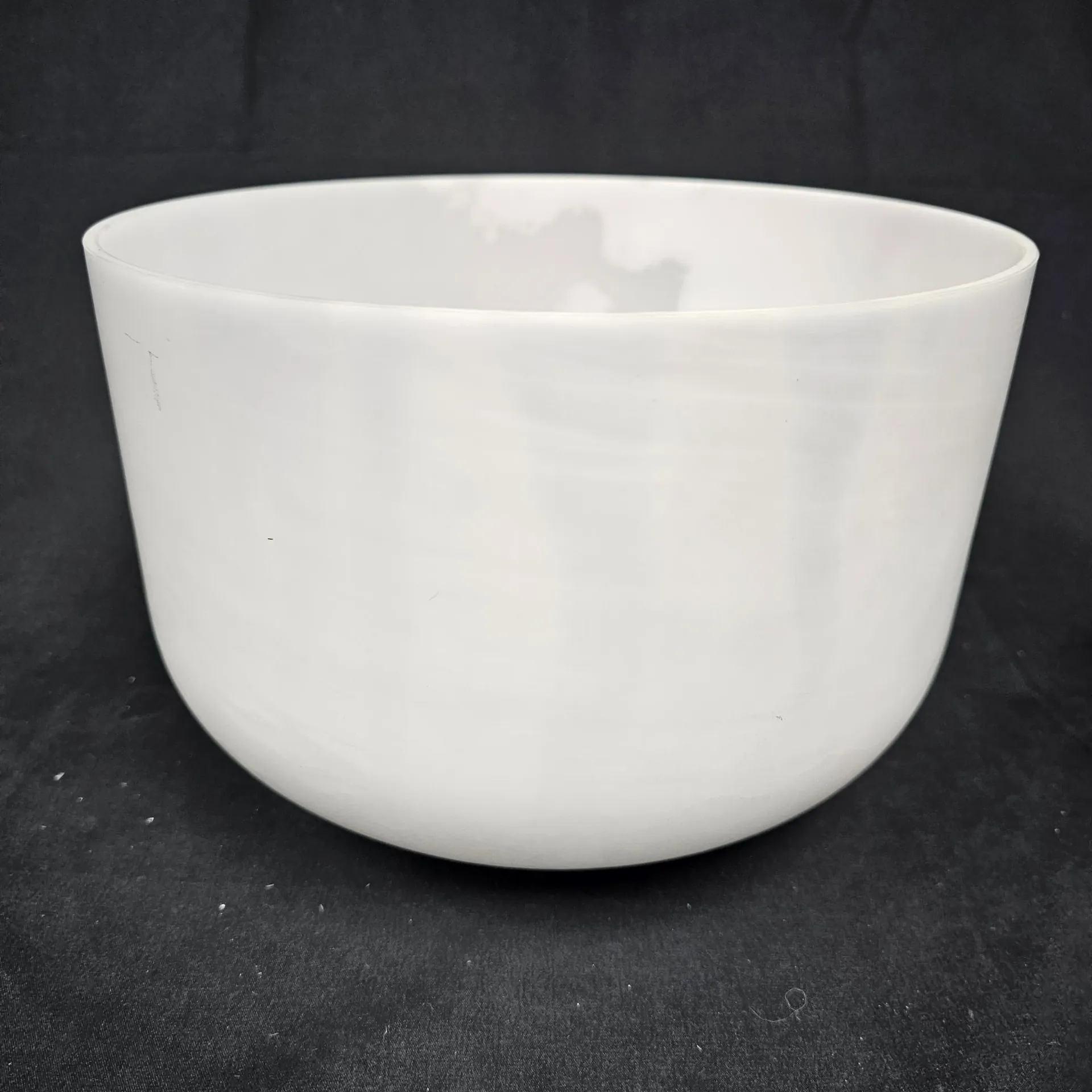 [#2673] 10" Idaho Honey Infused Quartz Crystal Singing Bowl | 3A+16 | 222Hz | First Edition
