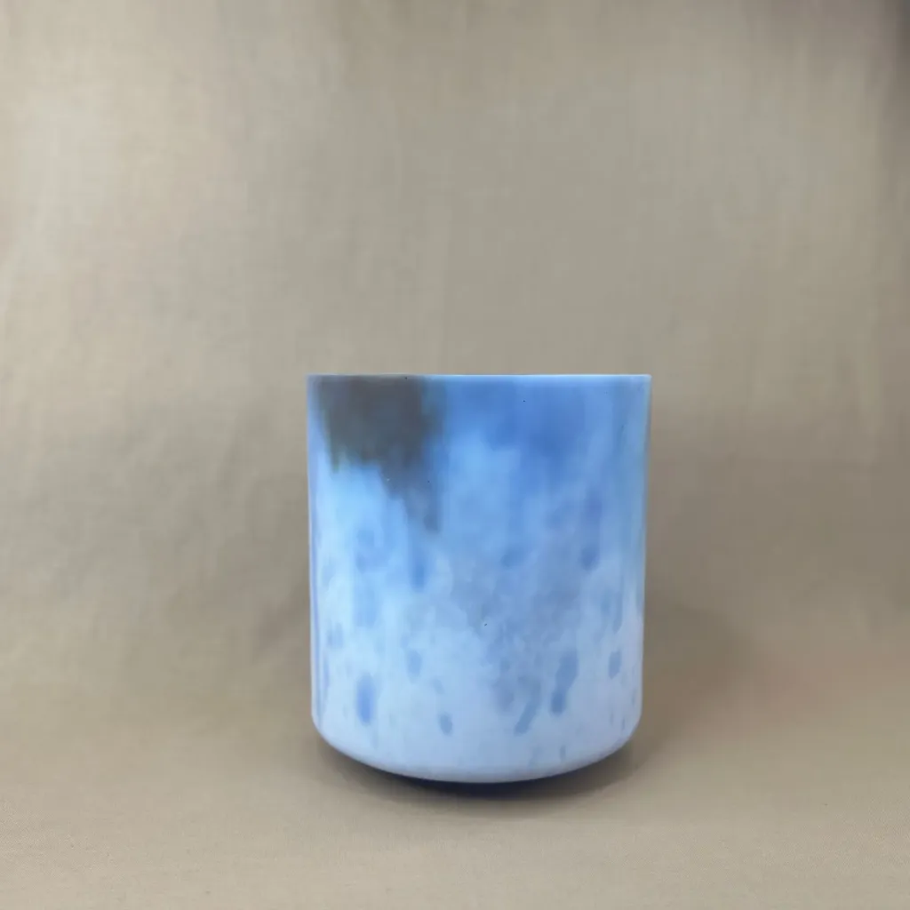 [2706] Cacao, Amethyst Quartz Crystal Singing Bowl | 7" F# Note (-38) | Grounding Frequencies | #2706