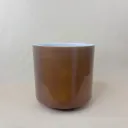 [#2713] 7" Golden Honey Infused Quartz Crystal Singing Bowl | 4F#+0 | 370 Hz