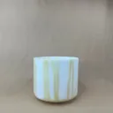 [#2720] 7" Idaho Honey Infused Quartz Crystal Singing Bowl | 4A#-32 | 457 Hz