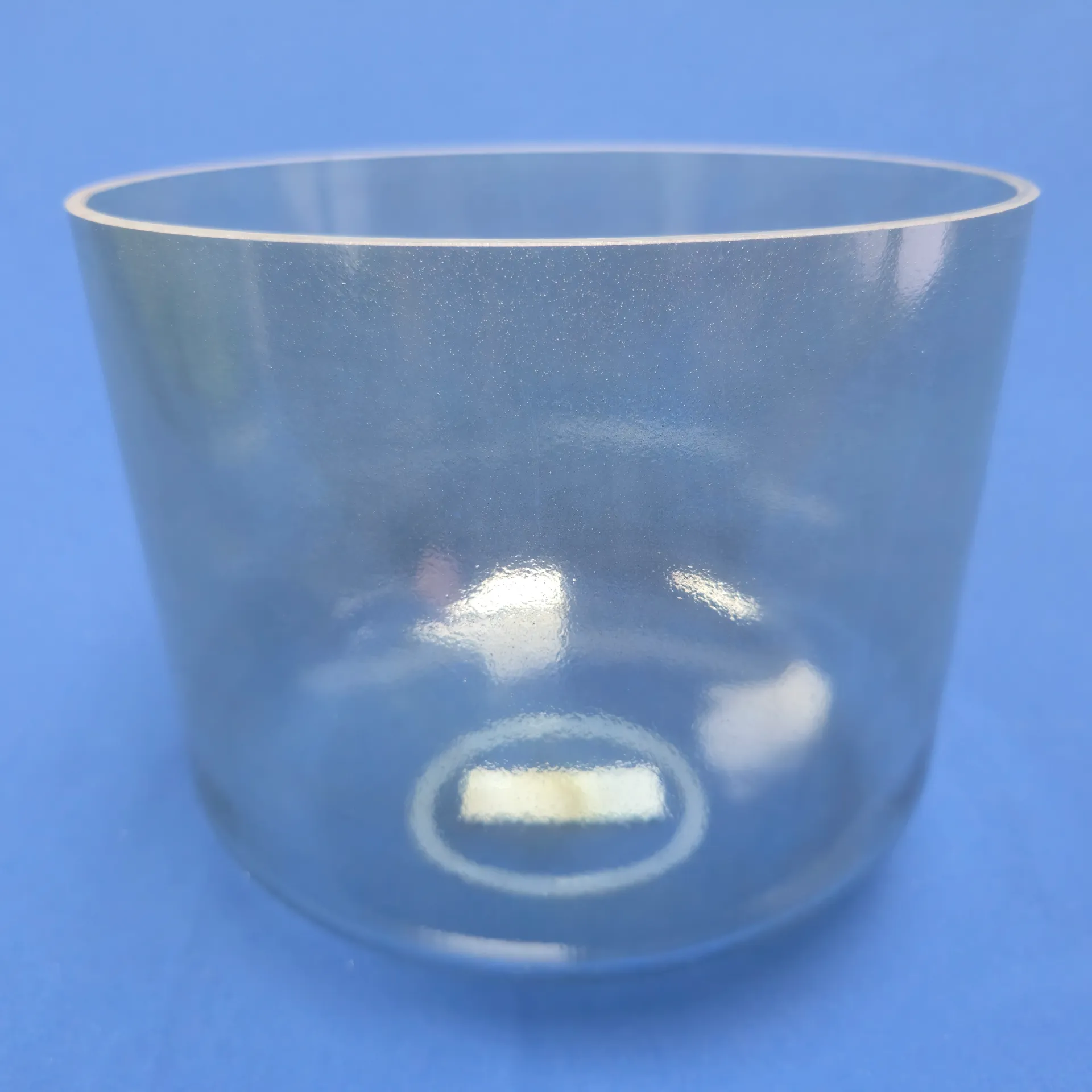 [#2830] 10" Kornerupine Infused Quartz Crystal Singing Bowl | 3B-26 | 243 Hz