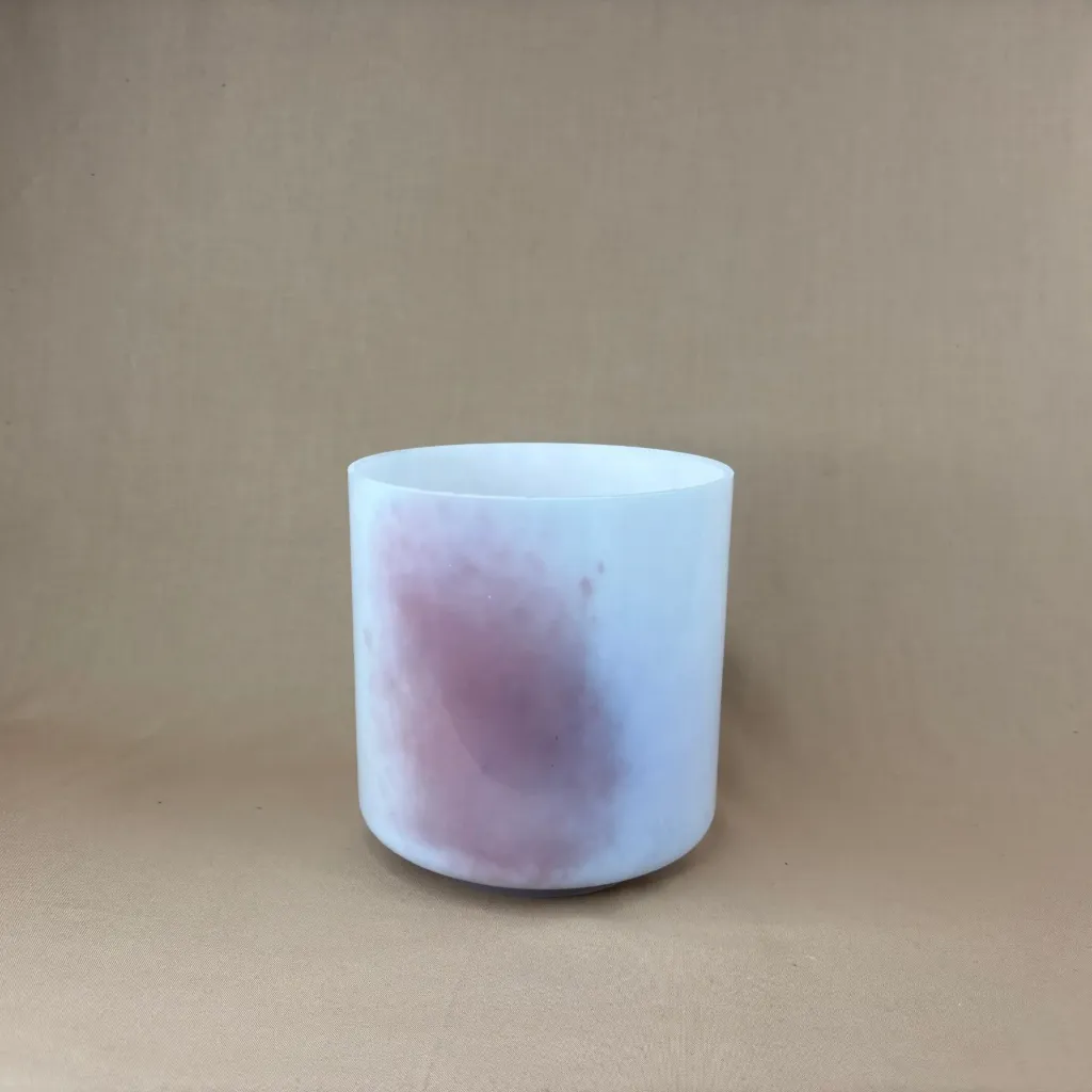Lepidolite Quartz Crystal Singing Bowl | 6" B Note | #30