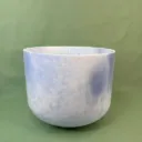 Lavender Flower Quartz Crystal Singing Bowl | 10" G# Note (-37) | A=432 Tuning | #2552