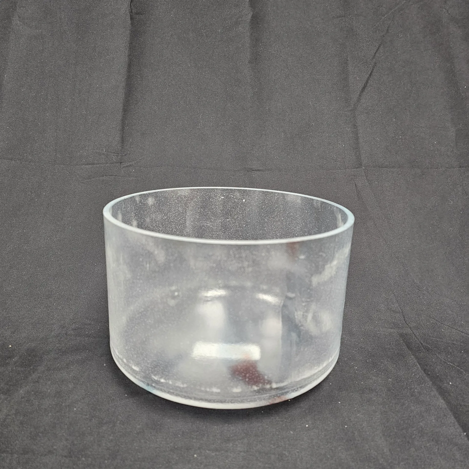 [2796] [#2796] 9" Dragon's Blood Tree Resin Infused Quartz Crystal Singing Bowl | 4G#-23 | 409 Hz | First Edition