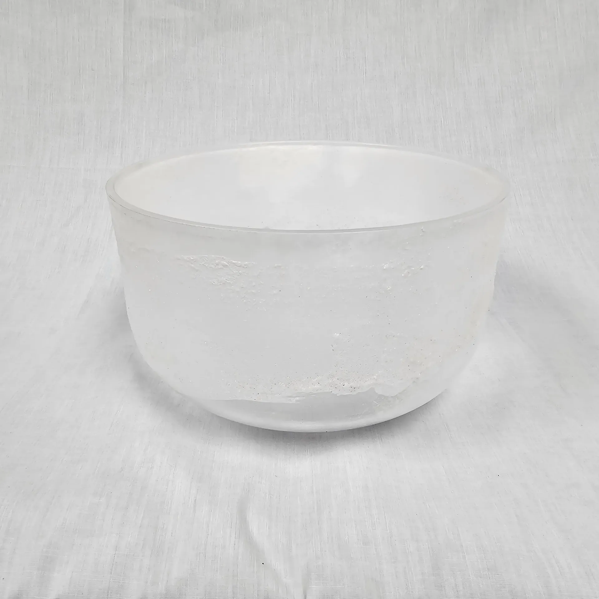 [#2929] 10" Vitamin D Infused Quartz Crystal Singing Bowl | 4E-17 | 326 Hz