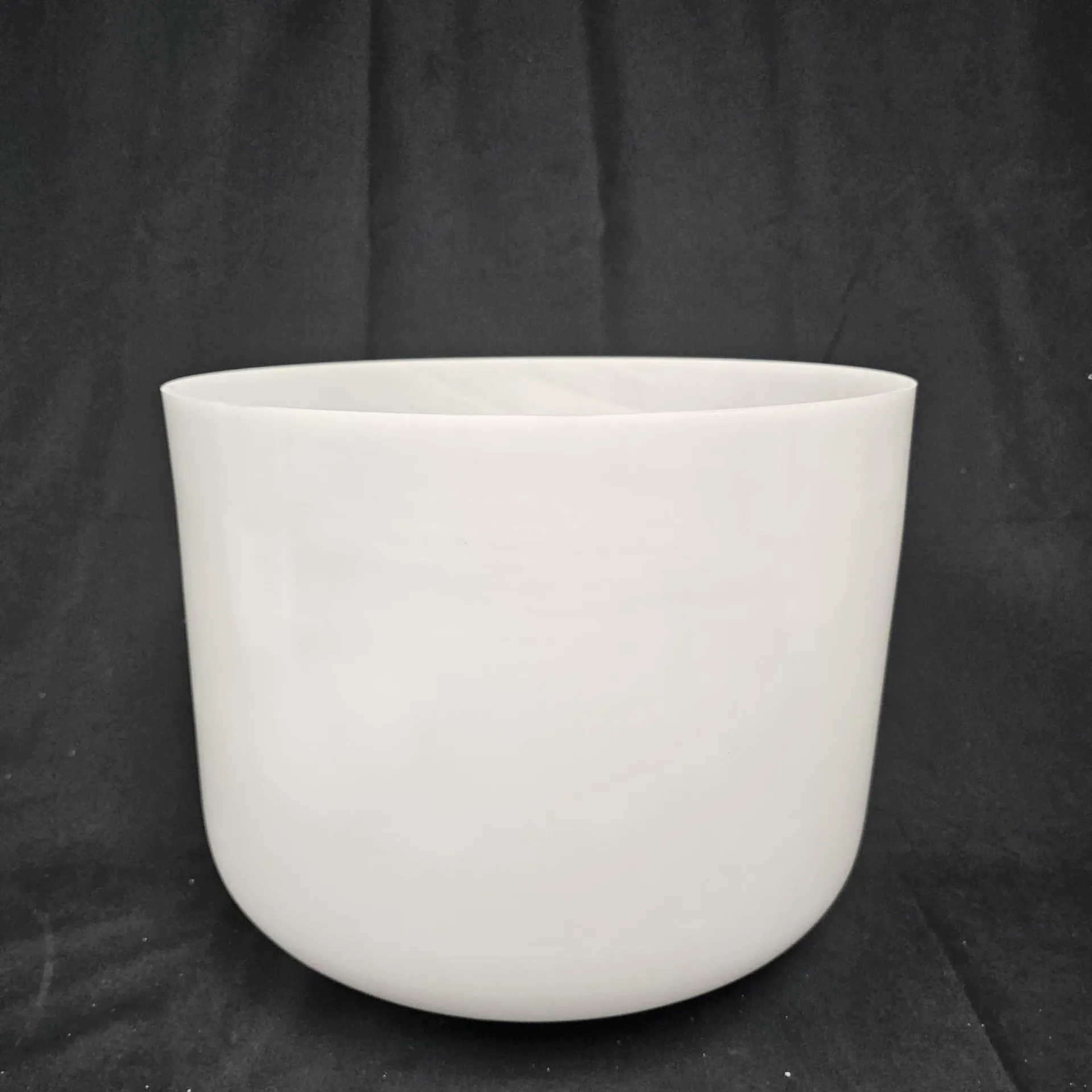[#2945] 14" Opaque Quartz Crystal Singing Bowl | 2A-28 | 108 Hz