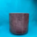 Body Recall Tea Quartz Crystal Singing Bowl | 7" F# Note | A=432 Tuning | #93