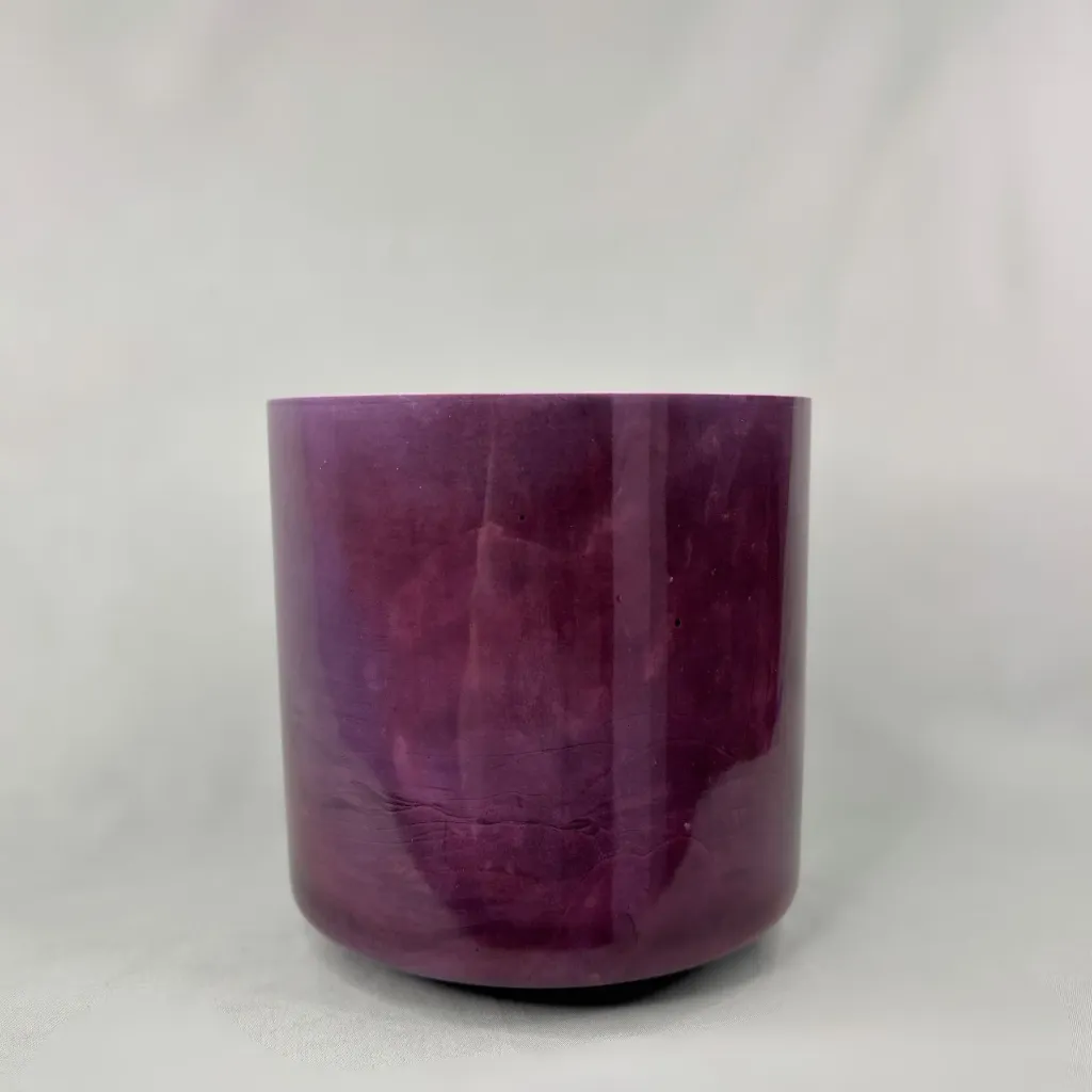 [104] Body Recall Tea Quartz Crystal Singing Bowl | 7" F# Note | C=528 Tuning | #104