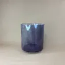 [#110] 6" Purpurite Infused Quartz Crystal Singing Bowl | A#+35