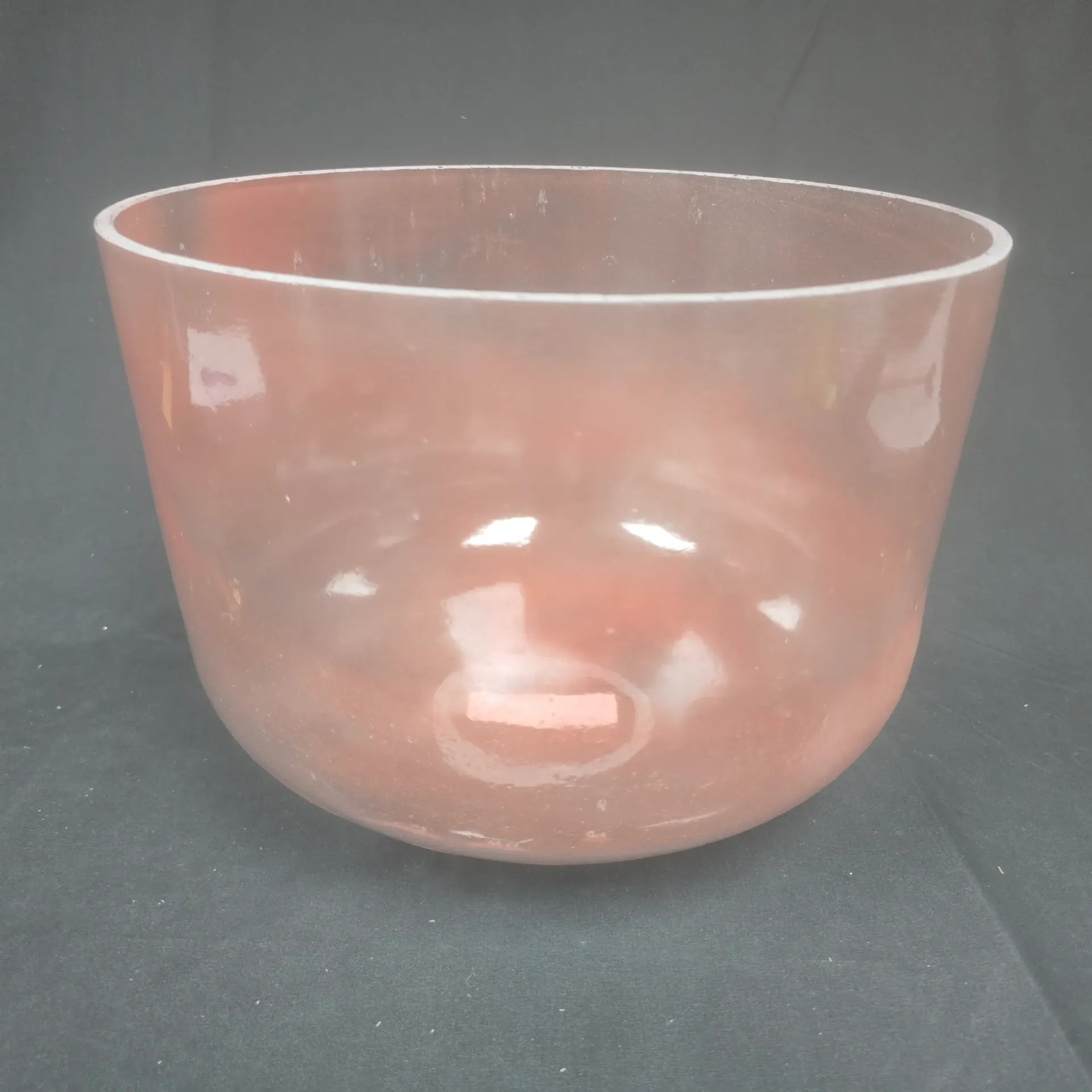 [3113] [#3113] 12" Halite Infused Quartz Crystal Singing Bowl | 3G#+15 | 209 Hz