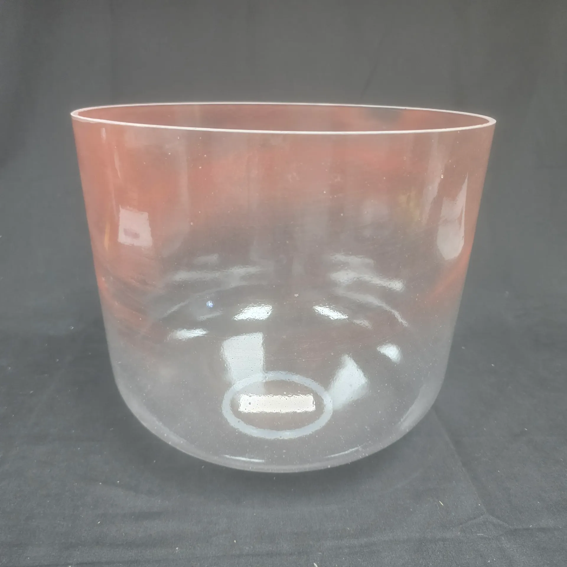 [3114] [#3114] 12" Halite Infused Quartz Crystal Singing Bowl | 3C#-4 | 138 Hz