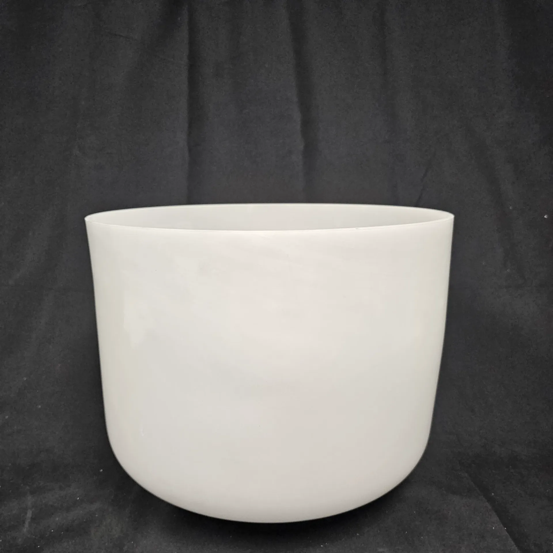 [3170] [#3170] 14" Opaque Quartz Crystal Singing Bowl | 2B-27 | 121 Hz