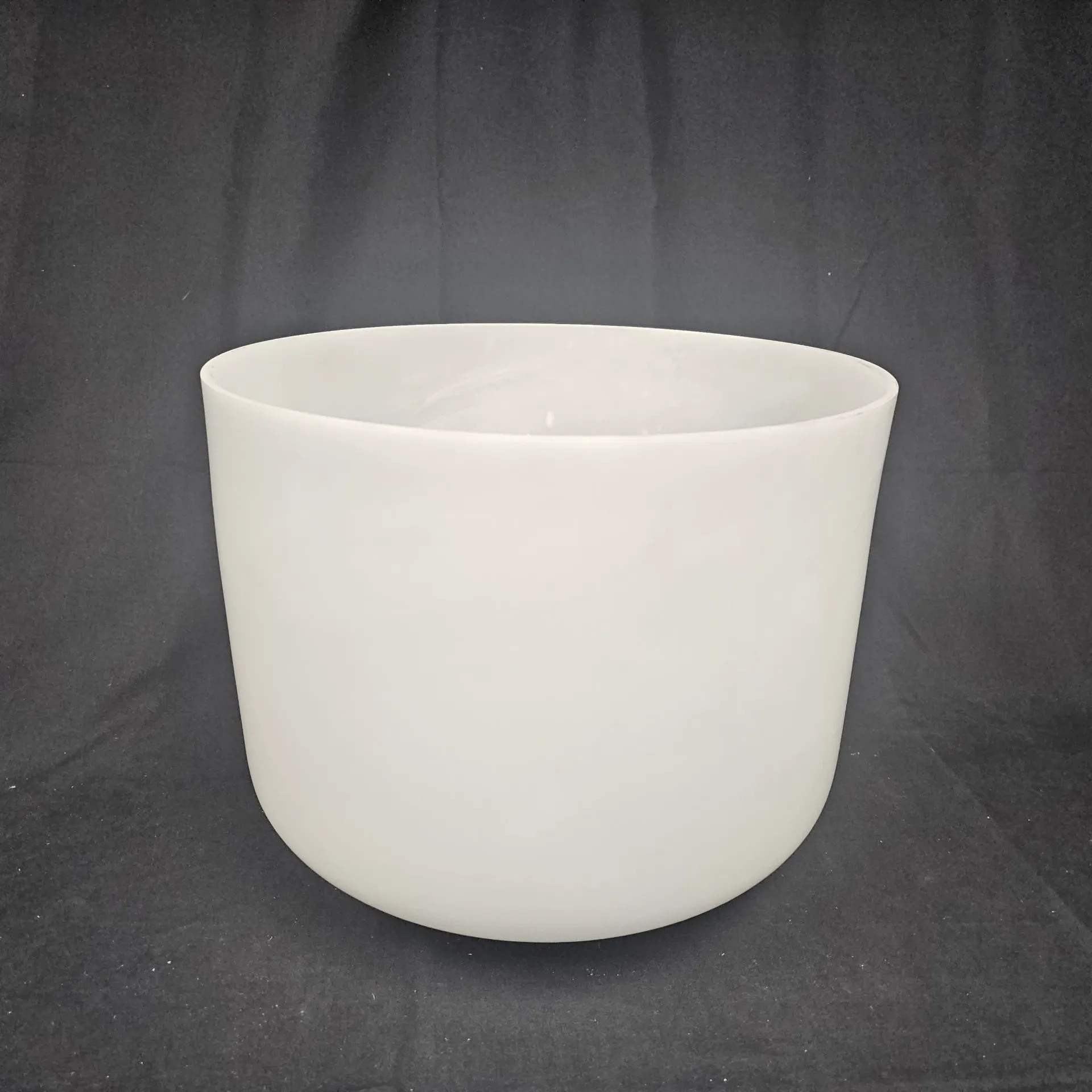 [#3173] 14" Opaque Quartz Crystal Singing Bowl | 2A#-12 | 116 Hz