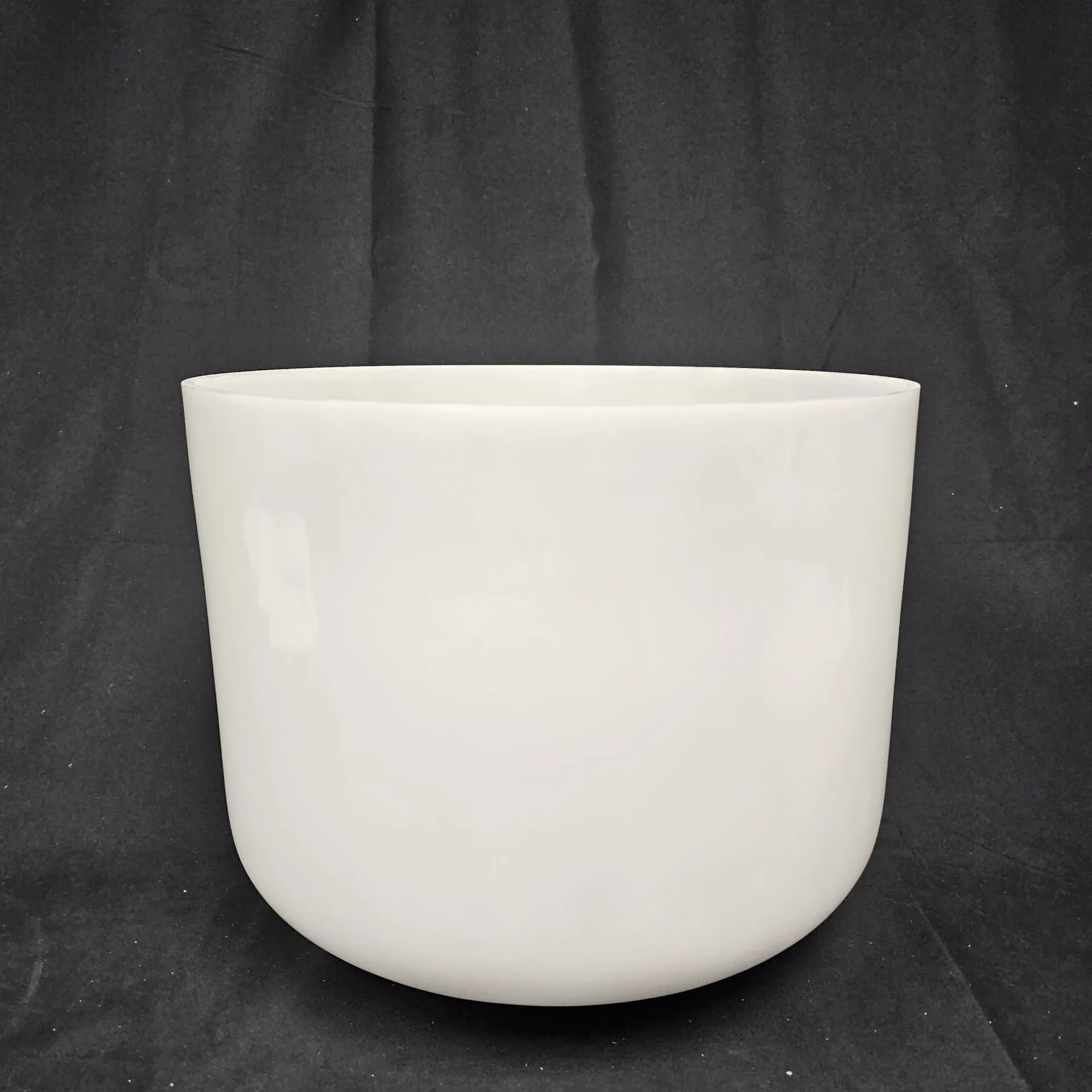 [3177] [#3177] 14" Opaque Quartz Crystal Singing Bowl | 2A#-30 | 114 Hz