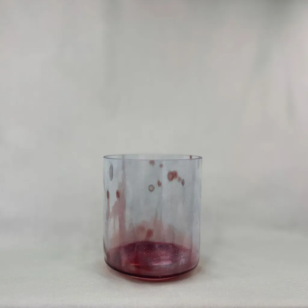 [166] [#166] 6" Dragon's Blood Tree Resin Infused Quartz Crystal Singing Bowl | G#0