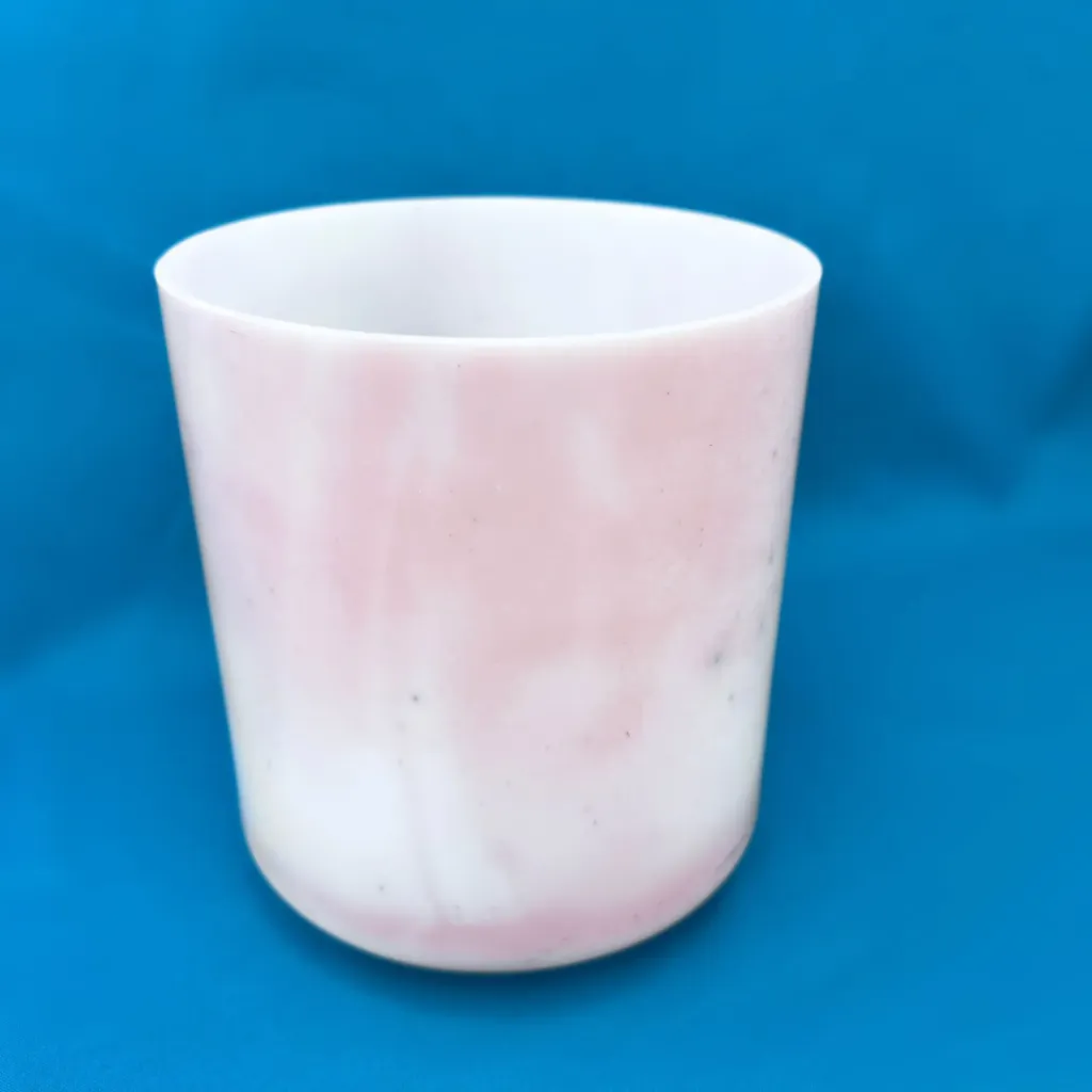 [188] Halite Quartz Crystal Singing Bowl | 6" A Note | C=528 Tuning | #188