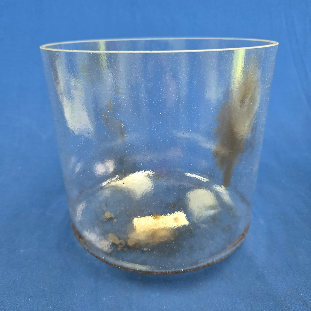 [3343] [#3343] Herkimer Diamond Infused Quartz Crystal Singing Bowl | 9" | 3A#+22 | 236 Hz
