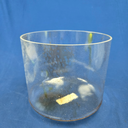 [#3344] 9" Herkimer Diamond Infused Quartz Crystal Singing Bowl | 3B+34 | 251 Hz