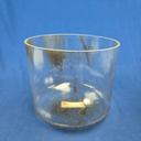 [#3346] 9" Herkimer Diamond Infused Quartz Crystal Singing Bowl | 4C#-40 | 270 Hz