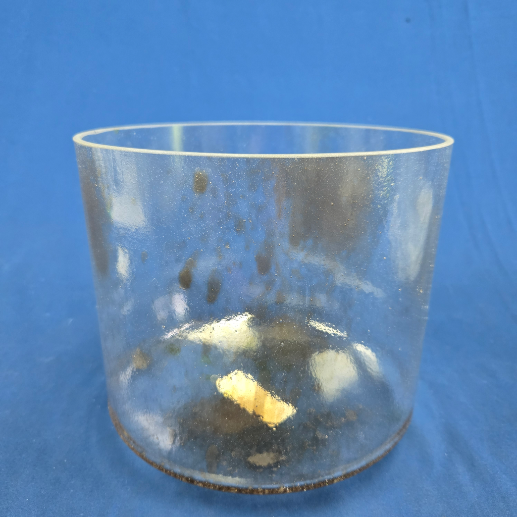 [3348] [#3348] Herkimer Diamond Infused Quartz Crystal Singing Bowl | 9" | 4C#-39 | 270 Hz