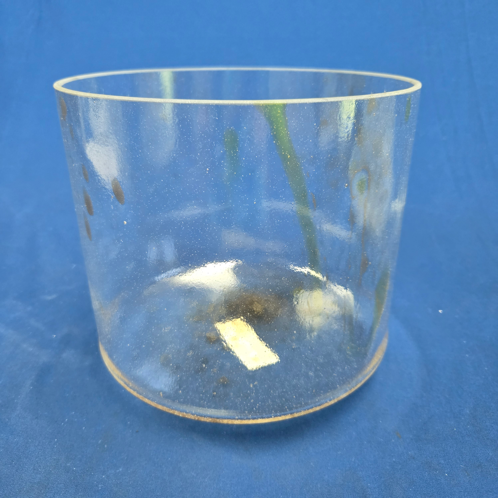 [#3349] Herkimer Diamond Infused Quartz Crystal Singing Bowl | 9" | 4C-14 | 259 Hz