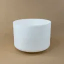 Opaque Quartz Crystal Singing Bowl | 8" F# Note | A=432 Tuning | #274