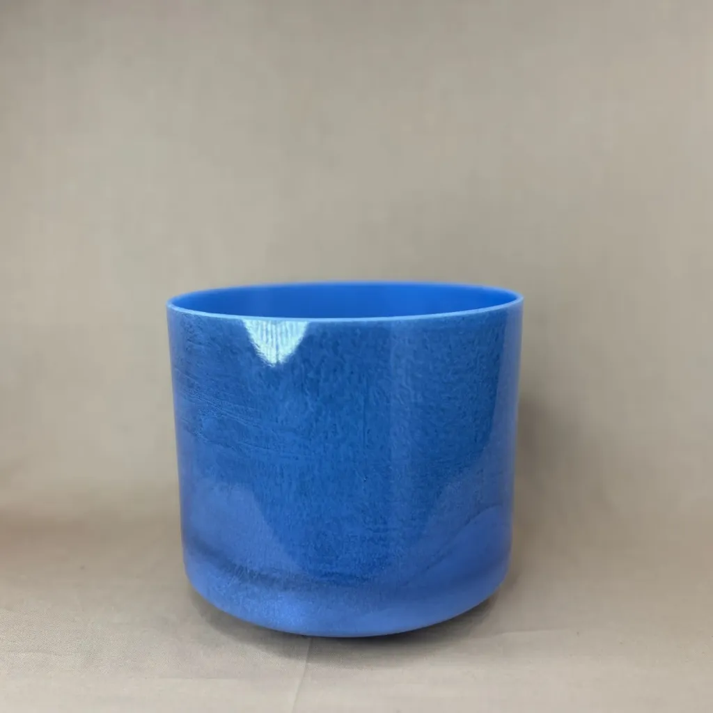 Lucidity Tea Quartz Crystal Singing Bowl | 8" E Note (+27) | Uplift Frequencies | #289