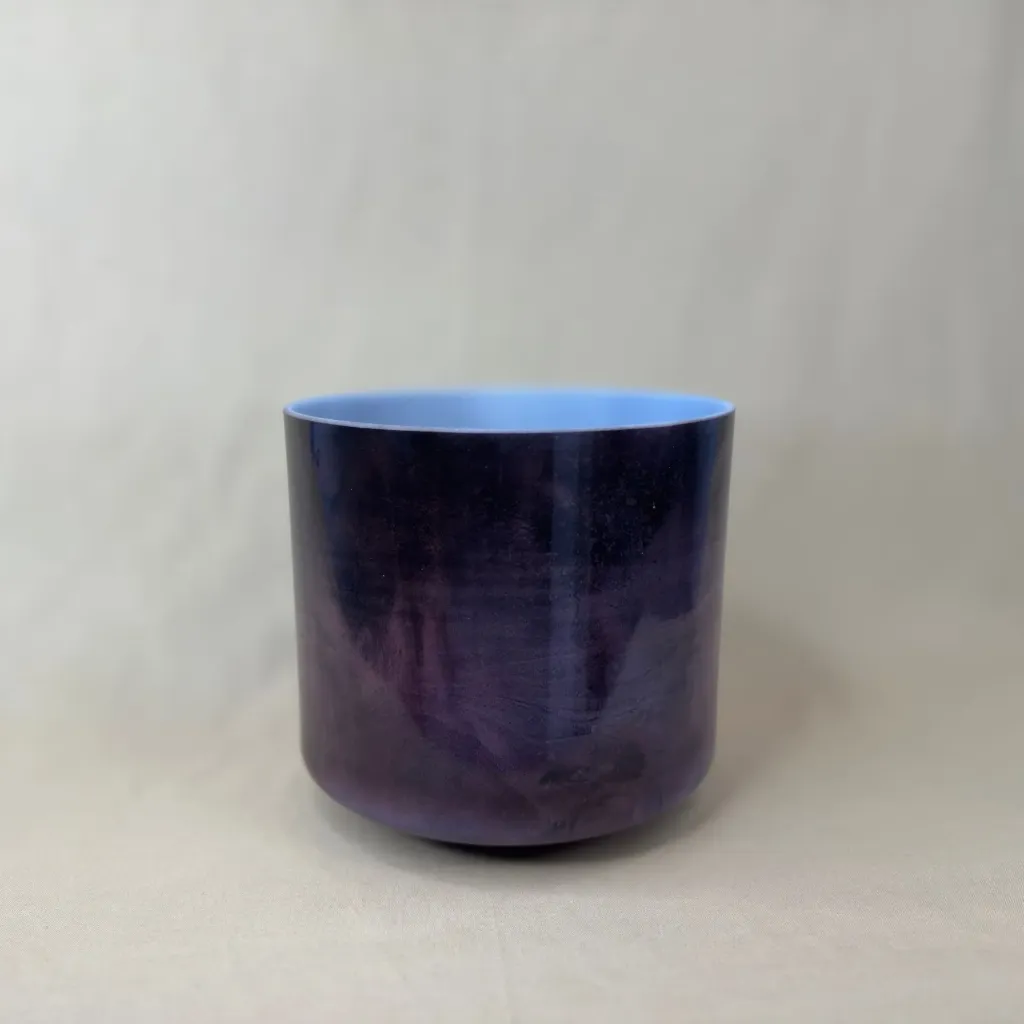 Body Recall Tea Quartz Crystal Singing Bowl | 8" E Note (+47) | #295
