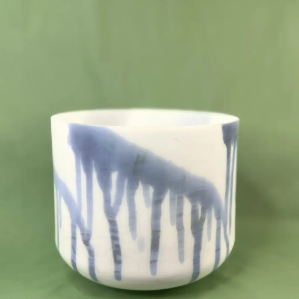 Lavender Flower Quartz Crystal Singing Bowl | 10" B Note | C=528 Tuning | #426